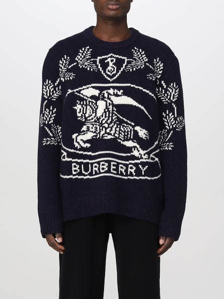 maglione lana burberry uomo